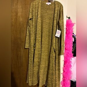 LulaRoe Sarah Cardigan duster. NWT size Large.